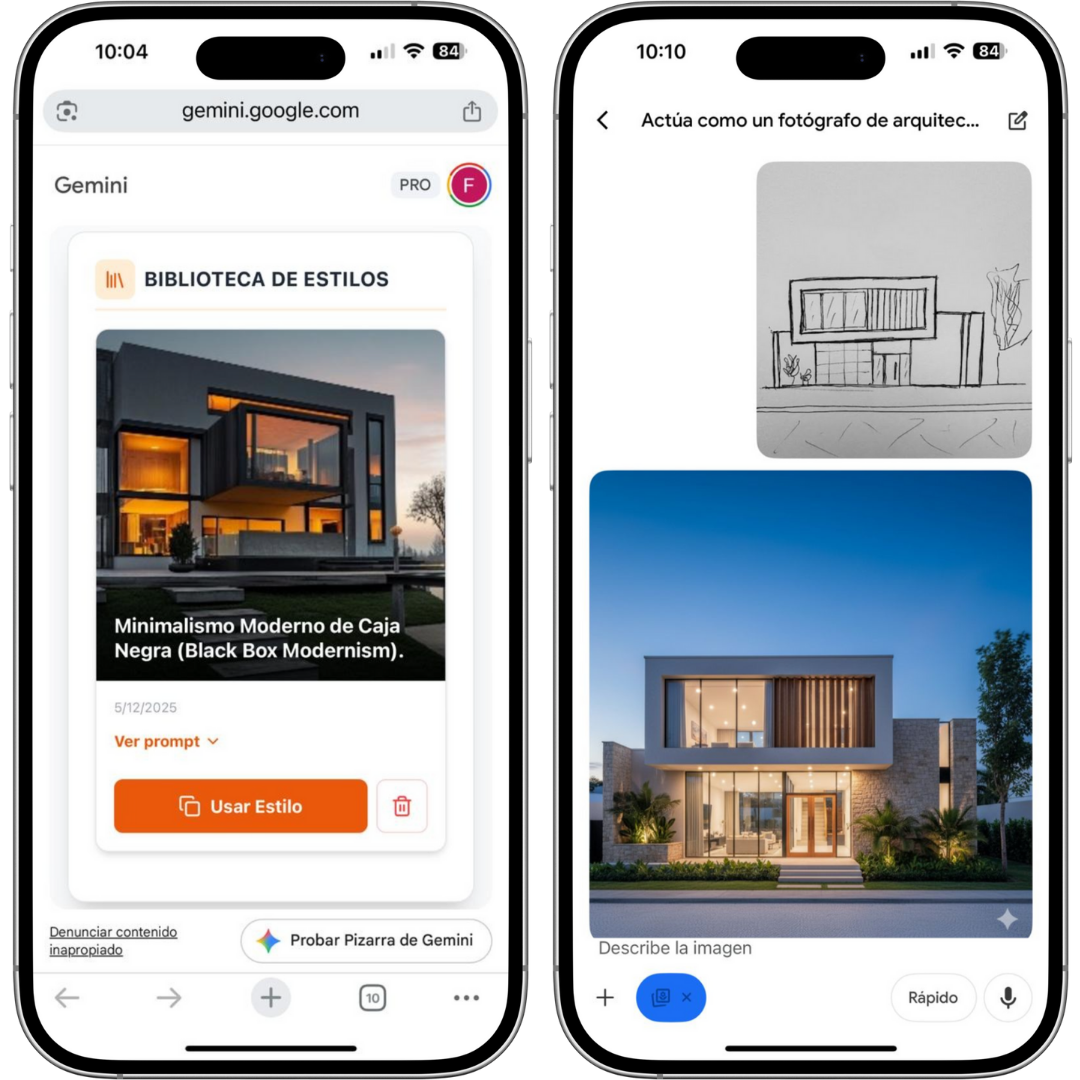 Interfaz AI Render Tool